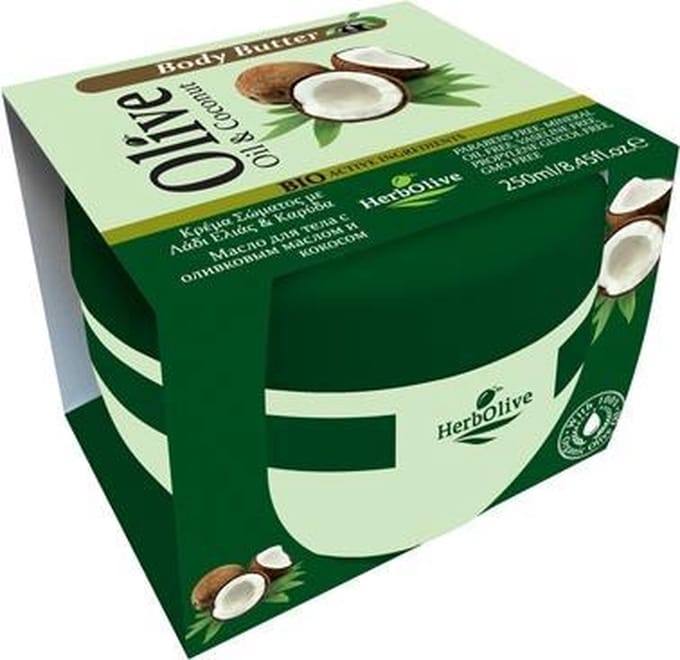 HerbOlive Body Boter *Olijfolie & Kokosnoot* 250ml