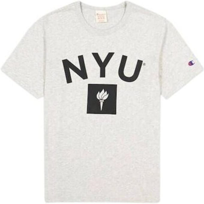 T-shirt Korte Mouw Champion Reverse Weave College Print