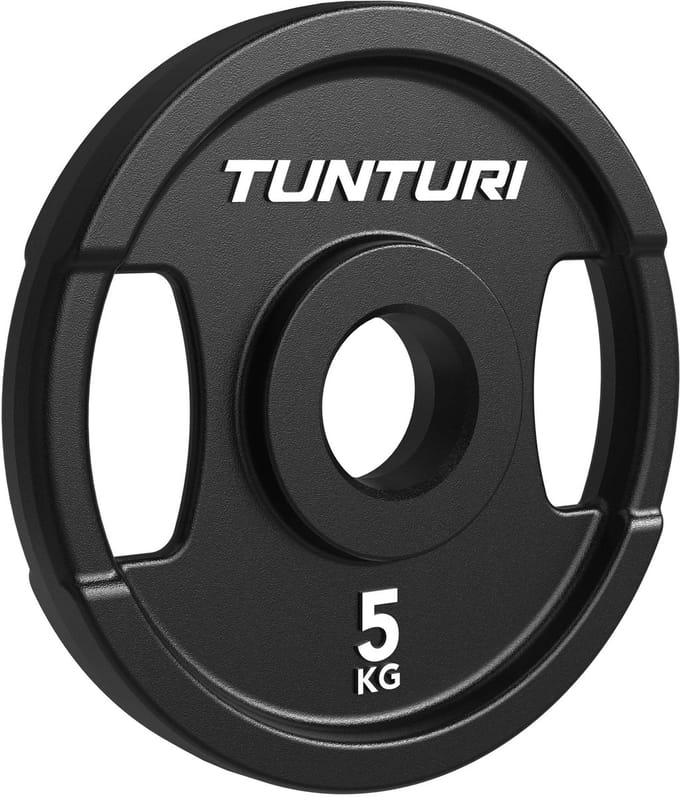 Tunturi Platinum Cast Iron Plate - Olympische halterschijf - 5kg