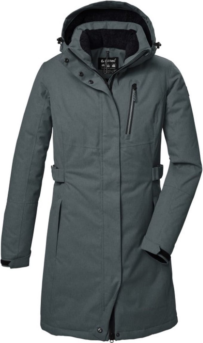 Killtec Winterjas Parka 41815 blue/grey melange functioneel 48