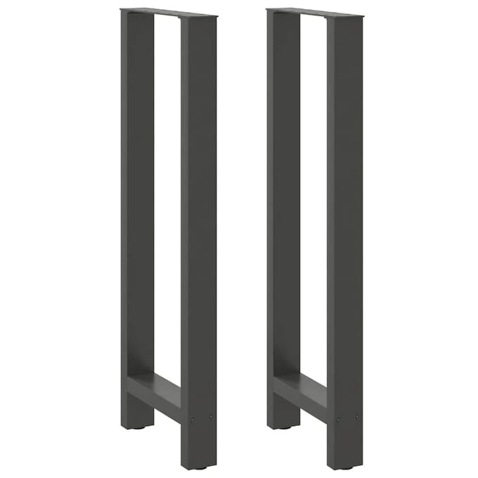 vidaXL - Bartafelpoten - 2 - st - 40x(110-111) - cm - staal - antraciet