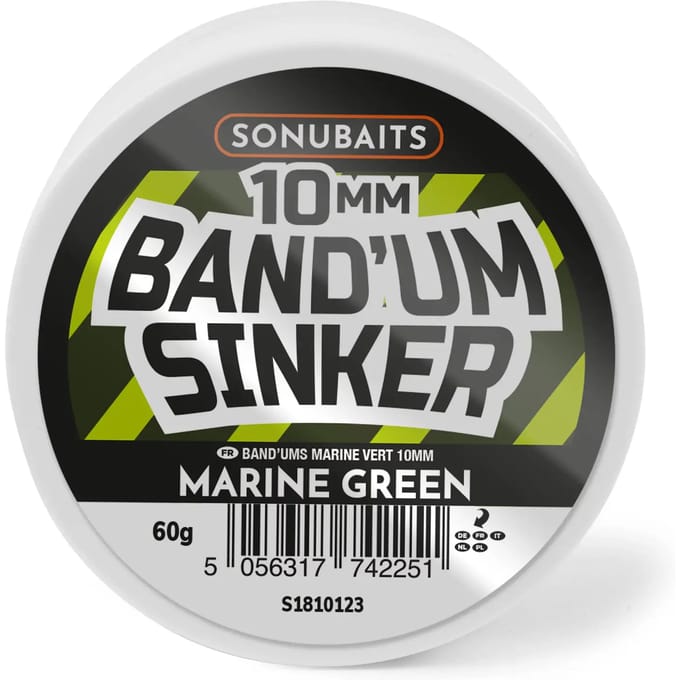 Sonubaits Band'um Sinker 10mm - Smaak : Marine Green