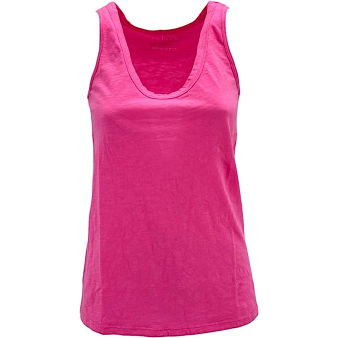 Velvet T-shirt en Polo Rosa