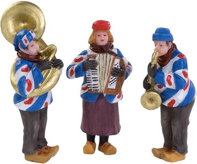 Dickensville - Blauhúster Dakkapel nr.3 - Set van 3
