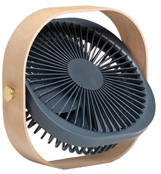 Printworks Tafelventilator Fantastic Wood - Petroleum