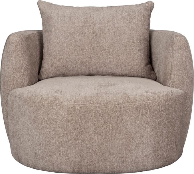 Dutchbone Rocca Fauteuil Cappuccino