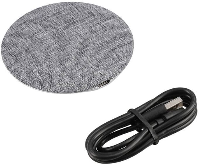 Musthavz Qi draadloze Snelle Oplader - 15W - Grijs