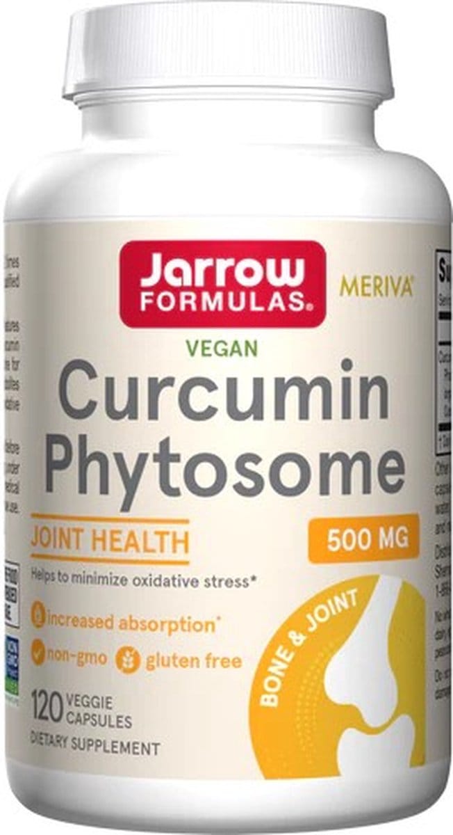 Curcumin Phytosome 120 capsules - kurkumafytosoom-fosfatidylcholine complex | Jarrow Formulas