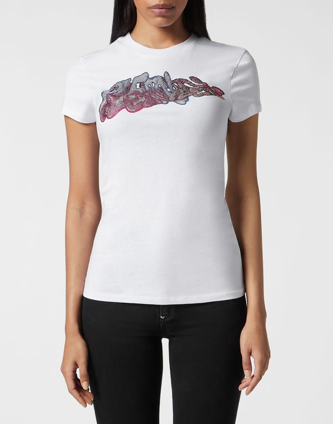 T-Shirt Slim Fit Bombing Graffiti