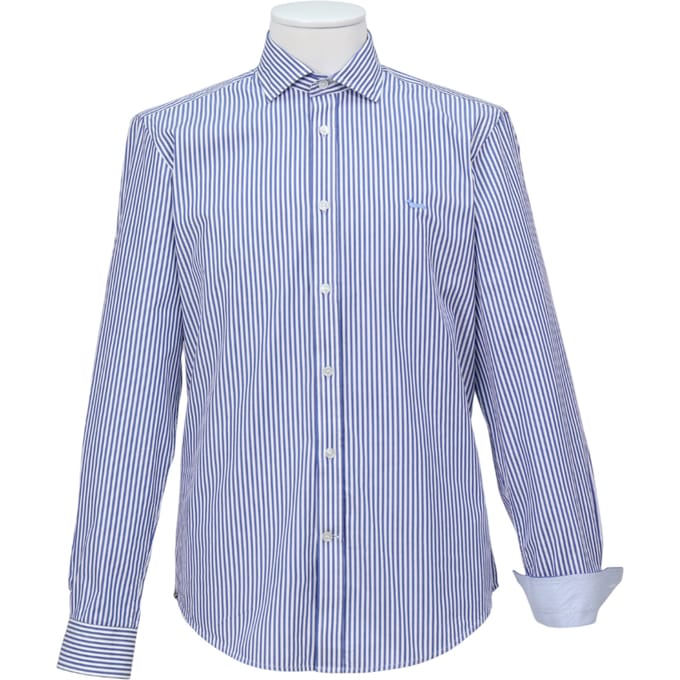 Harmont & Blaine Blauwe hemden