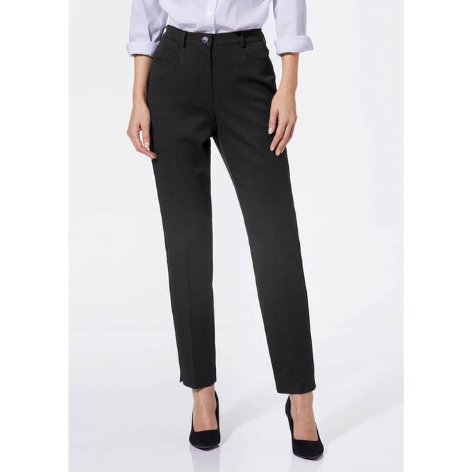 Elastische broek Adelina van Scheiter - zwart - Gr. 19 van Goldner Fashion