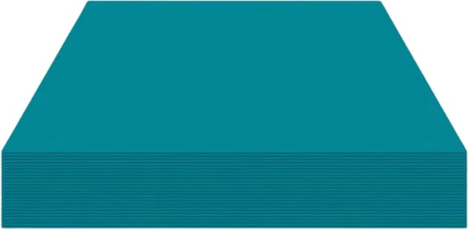 Kangaro fotokarton - 50x70cm - 300 gram - turquoise - pak 25 vel