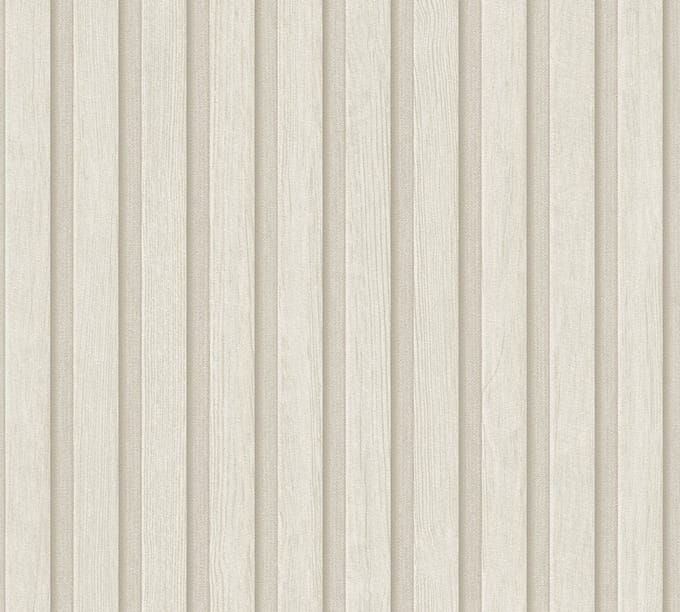 LATTENWAND BEHANG | industrieel - Creme Beige - A.S. Création Elements 2