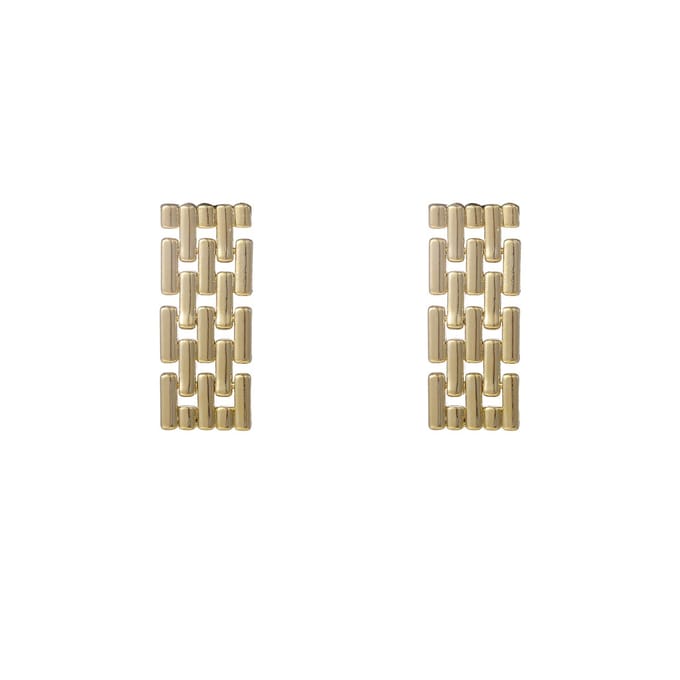 Go Dutch Label Oorknoppen Carpet Dangle Goud