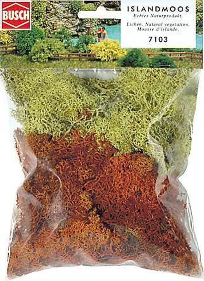 Busch - Islandmoos,gelb/braun (Bu7103)