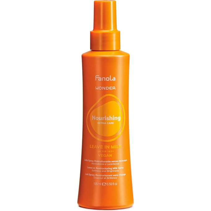 Fanola Wonder Voedende Extra Verzorging in Melk Spraybehandeling Dames 195 ml