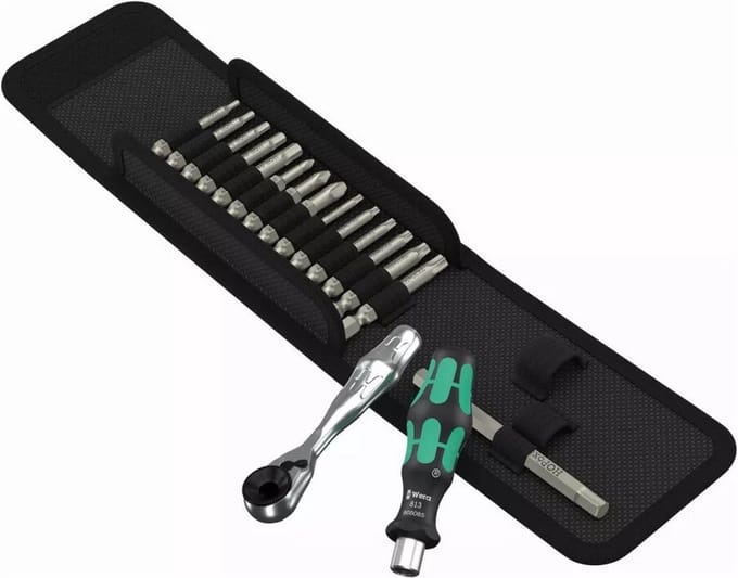Wera bitassortiment 50 / 89 mm in tasje - speciale editie 05222801001
