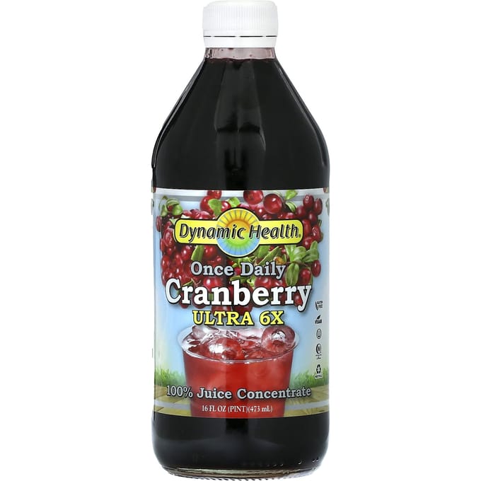 Dynamic Health, Cranberry Ultra 6X, 16 fl oz (473 ml)
