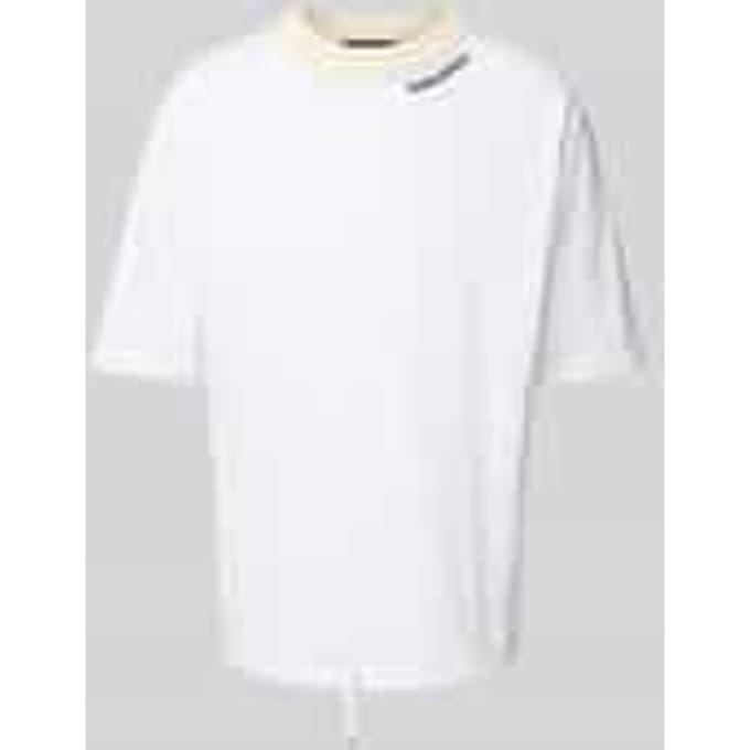 Loose fit t-shirt met tunnelkoord