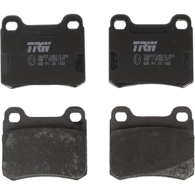 Remblokset TRW GDB911, achter