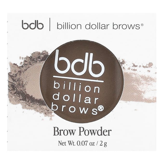 Billion Dollar Beauty, Billion Dollar Brows, Wenkbrauwpoeder, Taupe, 2g (0,07 oz) gray