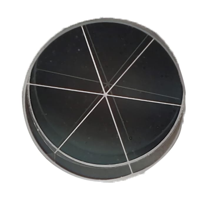 Hoekkubusprisma Optisch Glas Uitstekende Transparantie Totaalstation Prisma 17,8 mm Diameter