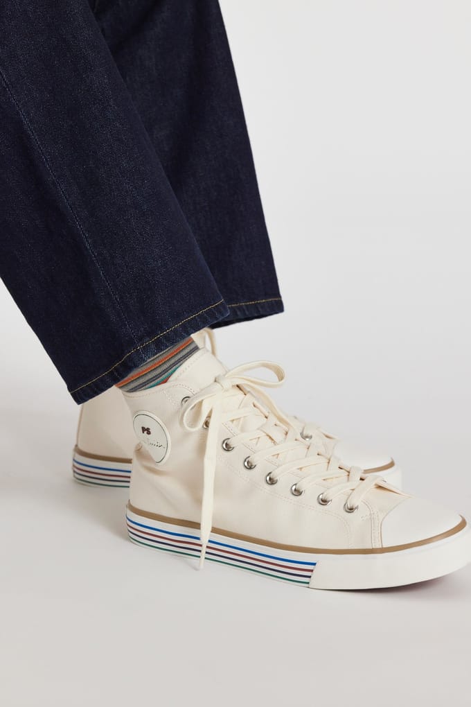 Paul Smith Mens Shoe Yuma White Größe: 6 | Trainers Outlet | Herren | Weiß