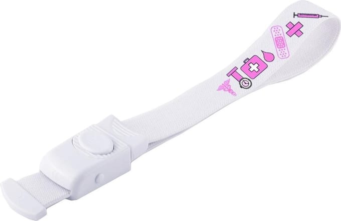 Stuwband Medische Symbolen Roze