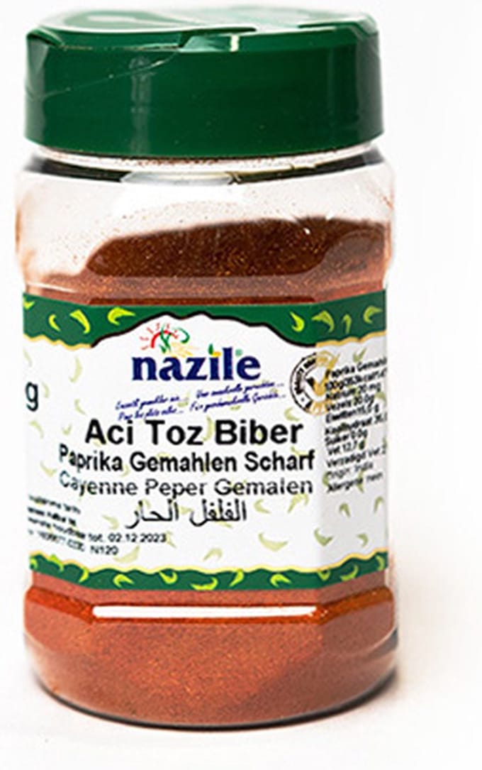 Nazile Paprika Poeder scherp 2 x 150 Gram