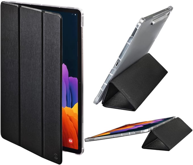 Hama Tablet-case Fold Clear Voor Samsung Galaxy Tab S7+ 12.4 Zwart