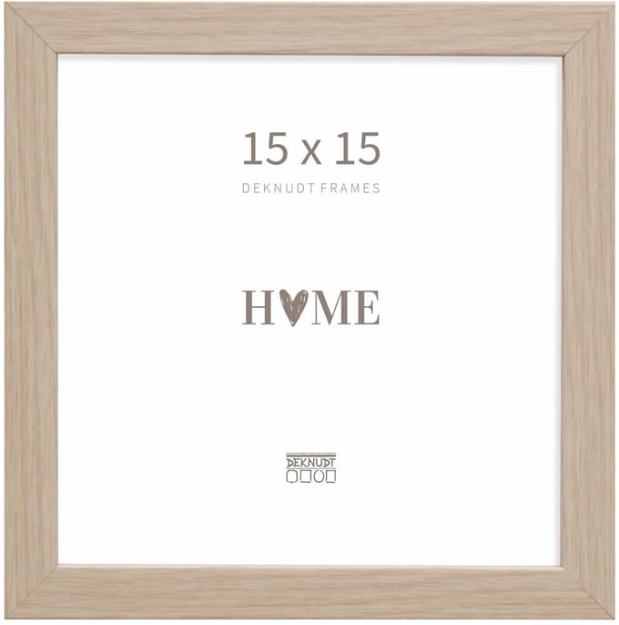 Deknudt Frames fotolijst S45RJ1 - naturel eikkleur - hout - 15x15 cm