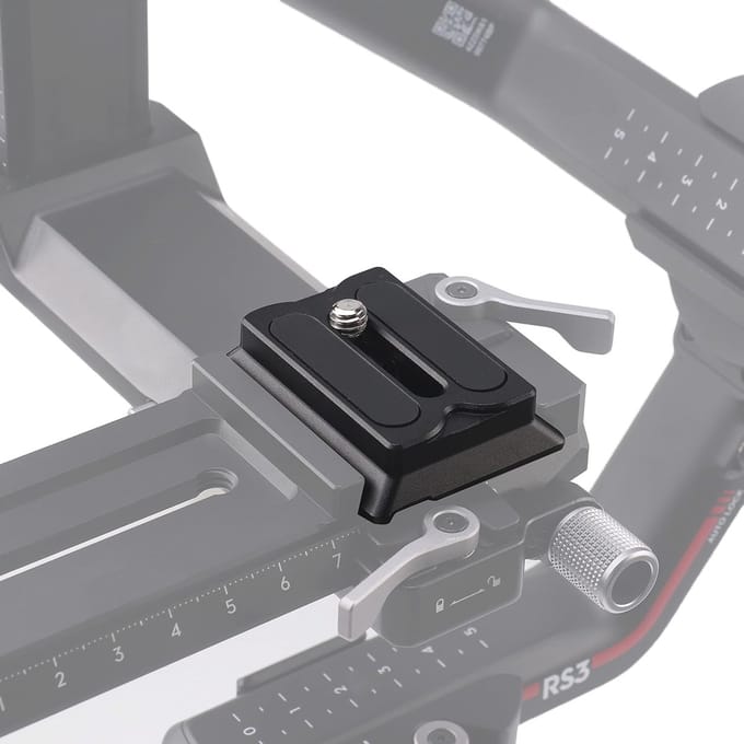 Snelkoppelingsplaat voor Gimbal Stabilizers - Compatibel met Arca-Swiss Statiefsystemen