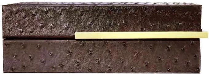 Sieradendoos - Juwelendoos Organizer - Sieraden Opbergen - Houten Constructie - 26x13x8 cm - Zwart