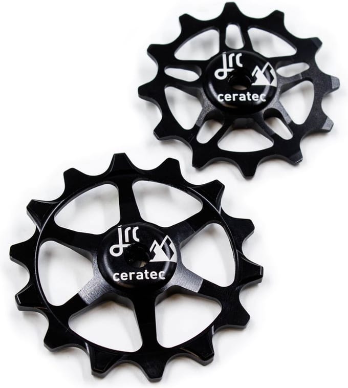 JRC-Components 14/12T Ceramic Jockey Wheels for SRAM Eagle Black - Keramische derailleurwieltjes