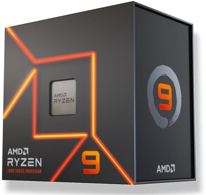AMD Ryzen 9 7900 CPU - 12 kernen - 3.7 GHz - AMD AM5 - AMD Boxed (zonder koeler)