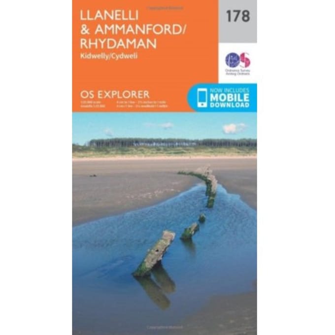 Llanelli And Ammanford/Rhydaman - Ordnance Survey