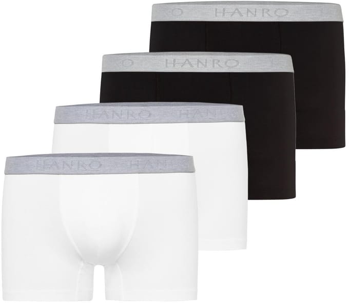 Hanro Heren retro short / pant 4 pack Cotton Essentials