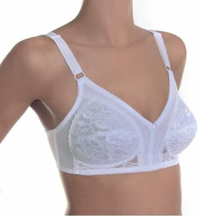 Sassa soft BH cup A  - 85A  - Wit