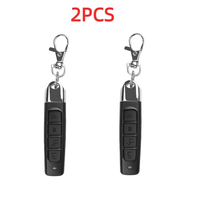 Duplicateur de télécommande 433mhz Clé télécommandée universelle Copie Clonage Remplacement Porte de garage Porte-clés Émetteur RF 433,92 MHz China Mainland blanc noir