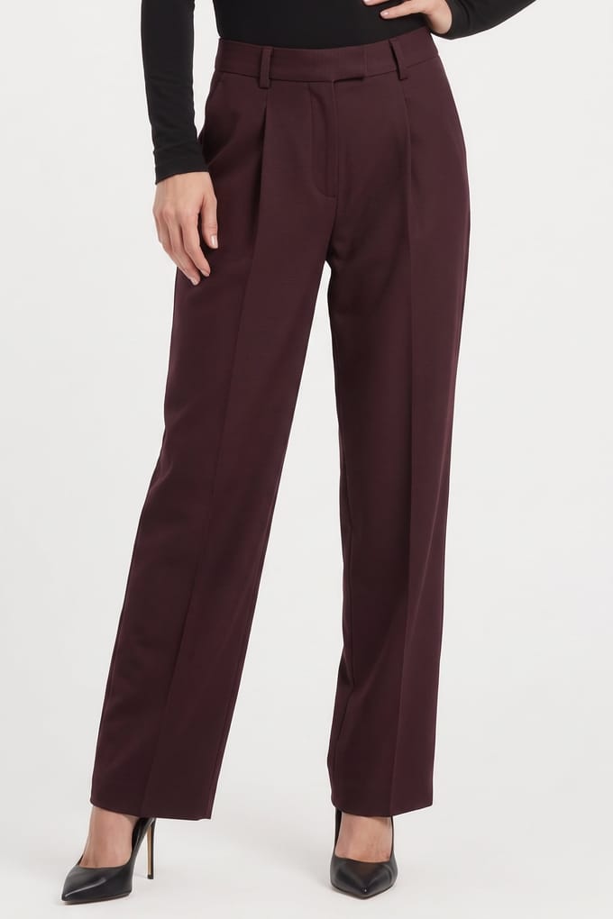 ARKET Red Trousers Red Taglia: 40 | Pantaloni da completo Outlet | Donna | Rosso