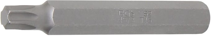 BGS bitlengte 75 mm aandrijving buitenzeskant 10 mm (3/8") T...