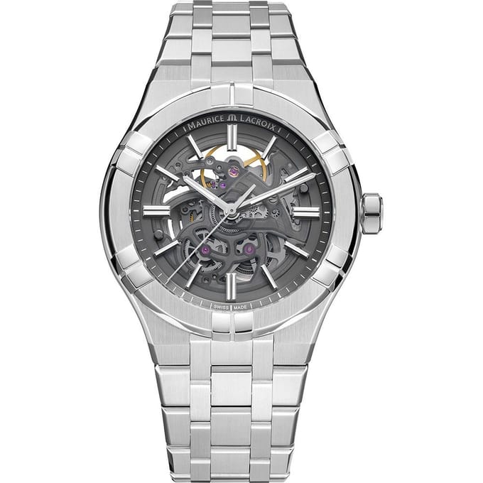 Maurice Lacroix Aikon AI6008-SS002-030-1 Aikon Automatic Skeleton Horloge