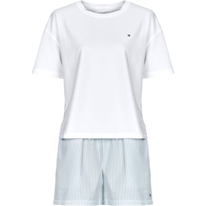 Tommy Hilfiger  Pyjama-sets JERSEY TEE SEERSUCKER SHORT SET