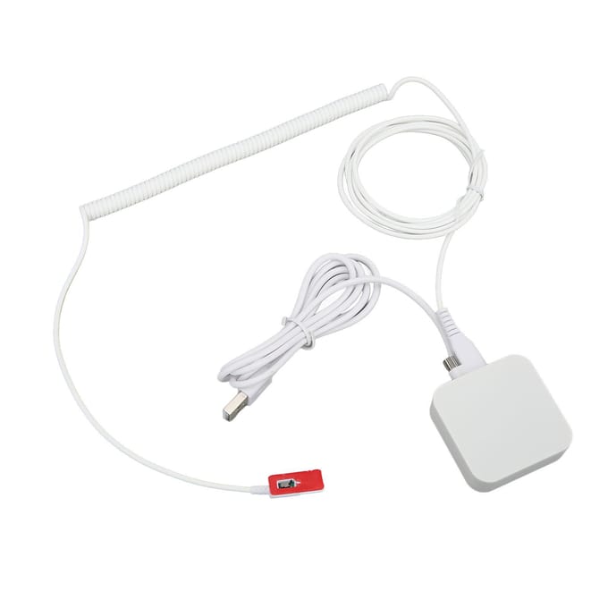 Anti-diefstal Beveiliging Mobiele Telefoon Display Alarm 100dB Volume met Afstandsbediening voor Winkelcentra white