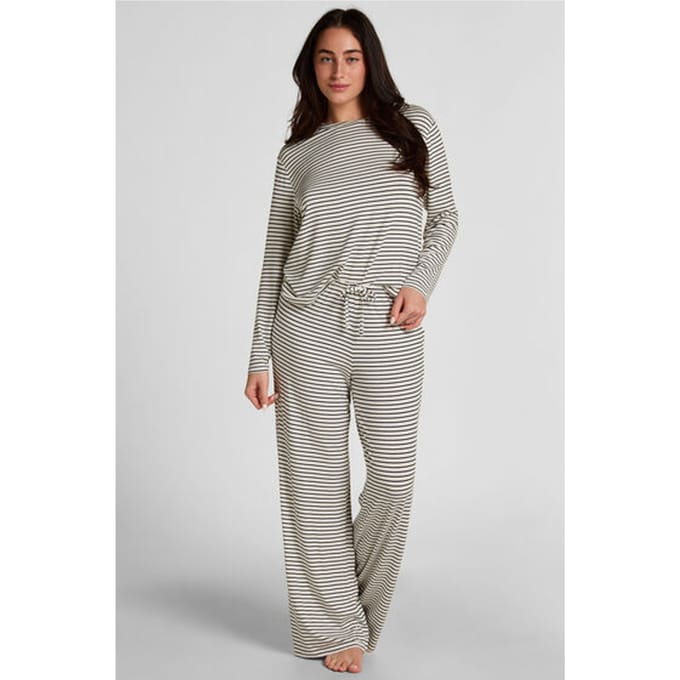Hunkemöller Jersey Pyjama Broek Blauw