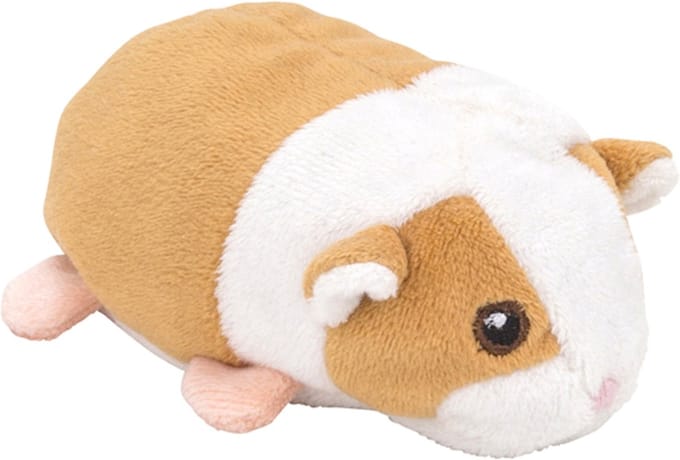 Nature Planet hamster knuffeltje - 10 cm - Pluche - knuffeldieren - speelgoed