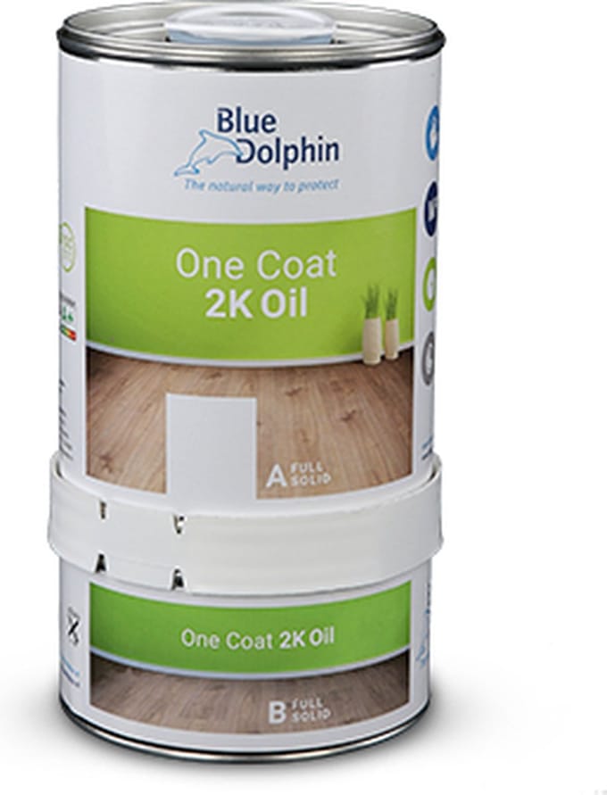 Blue dolphin pearl white 1 liter