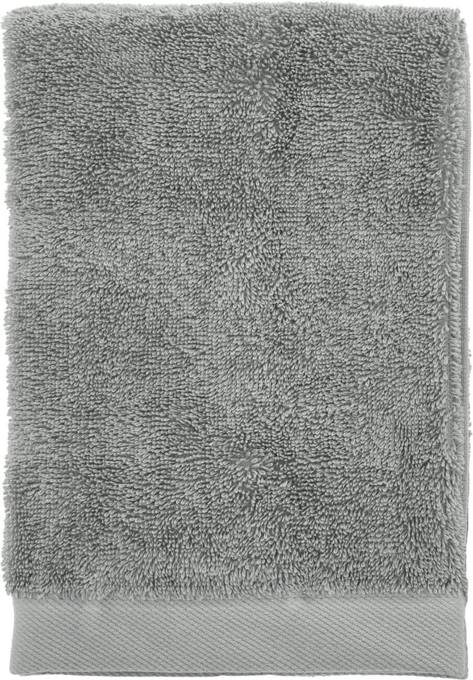 Södahl organic Comfort Handdoek 50 x 100 cm Stone Grey