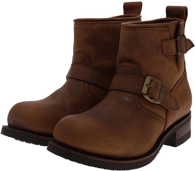 Sendra STEEL 11973 skuitlaars bruin - Stalen Kap & Thinsulate Insulation Isolatie - 36 EU