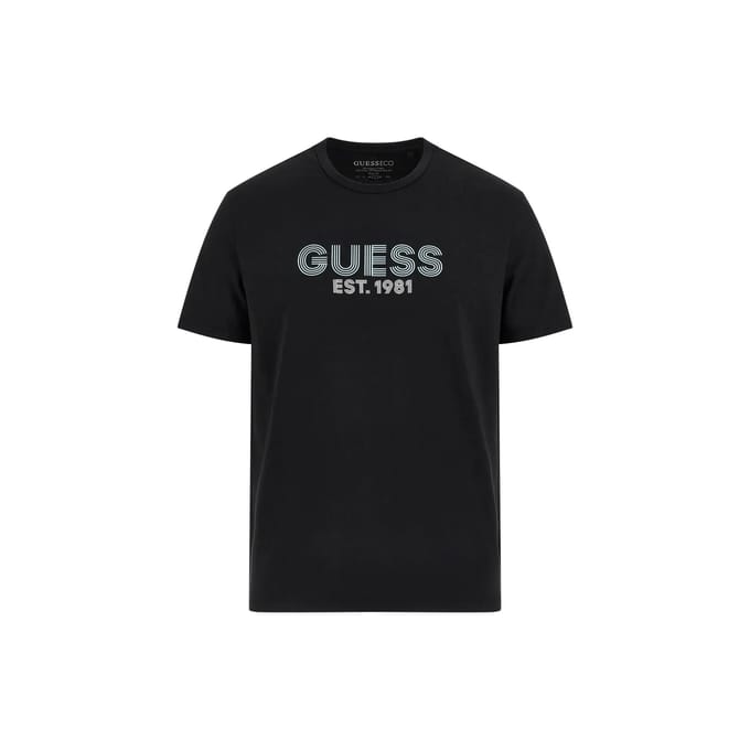 Guess  T-shirt Korte Mouw SS CN CLASSIC DESIGN TEE